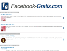 Tablet Screenshot of facebook-gratis.com